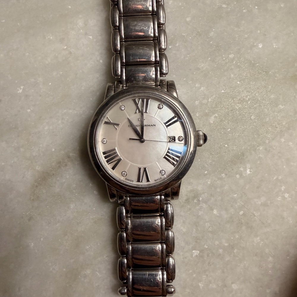 David Yurman Mother of Pearl Watch